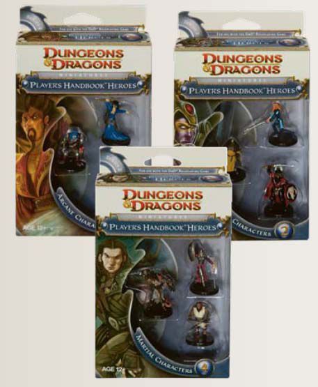 D&D MINIATURES: PLAYER.S HANDBOOK HEROES SERIE 2 - DIVINE HEROES 2