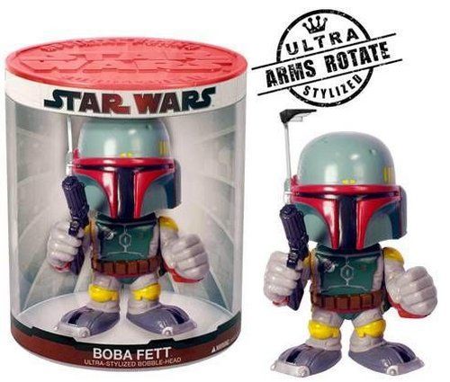 STAR WARS CABEZON BOBA FETT 16CM EN TUBO