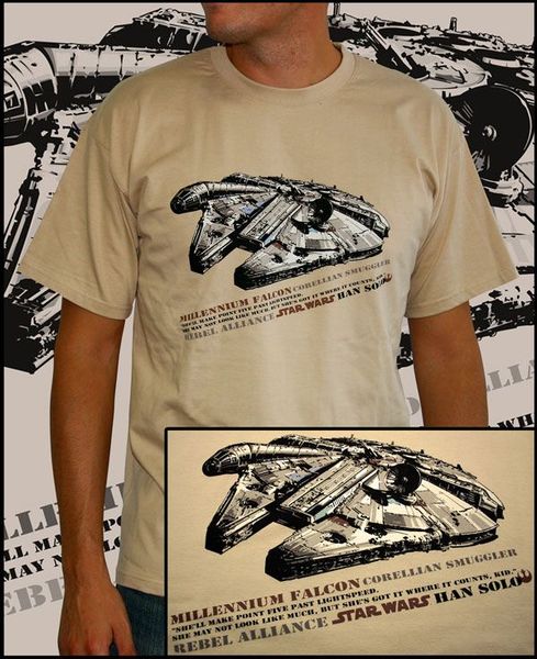 STAR WARS CAMISETA CHICO MILLENIUM FALCON S