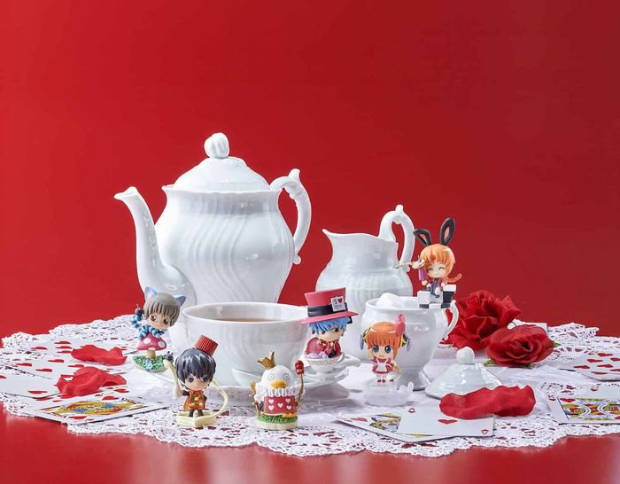 GINTAMA SAN IN WONDERLAND DISPLAY 6 MINI FIGURAS 6 CM PETIT CHARA LAND SERIE