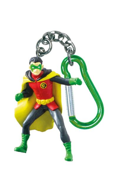 ROBIN LLAVERO MOSQUETON FIGURA 6 CM DC UNIVERSE