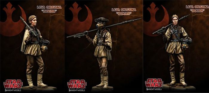KNIGHT MODELS: LEIA ORGANA ED. LIMITADA DELUXE