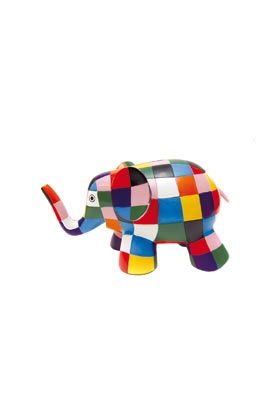 ELMER COLORES HUCHA 14 CM PVC ELMER EL ELFANTE