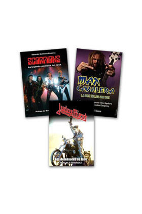 PACK HEAVY METAL 01 (JUDAS PRIEST- MAX CAVALERA- SCORPIONS)