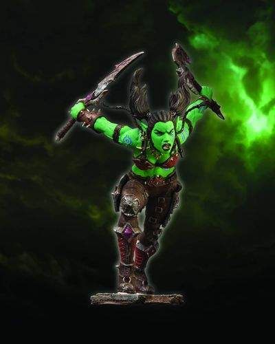 WORLD OF WARCRAFT SERIE 7 FIG 18CM - ORC ROGUE GARONA
