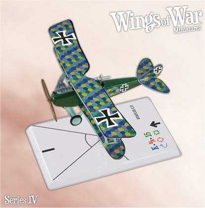 WINGS OF WAR MINIATURES SERIE 4 - RUMPLER C.IV C. (8012/17)