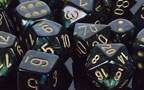 Portada de DADO PACK DE 10D10 SCARAB JADE / GOLD