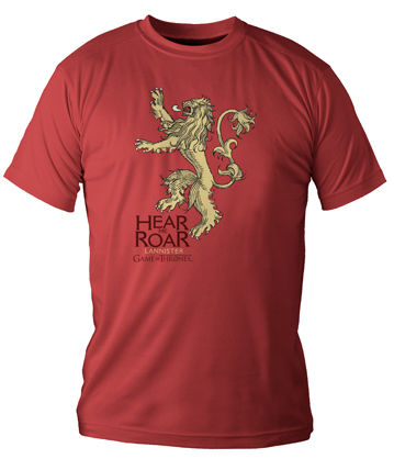 HEAR ME ROAR LANNISTER CAMISETA CHICO T-L GAME OF THRONES