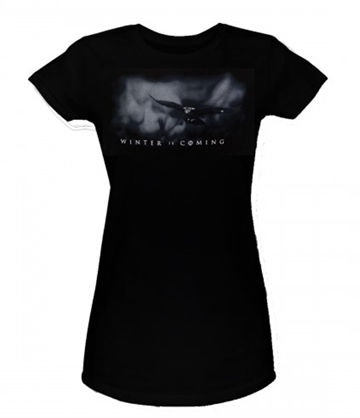 WINTER IS COMING LOGO CAMISETA CHICA T-M GAME OF THRONES