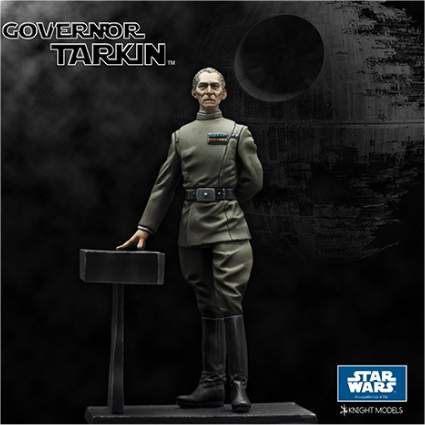 KNIGHT MODELS: GRAND MOFF TARKIN 70MM ED. LIMITADA DELUXE
