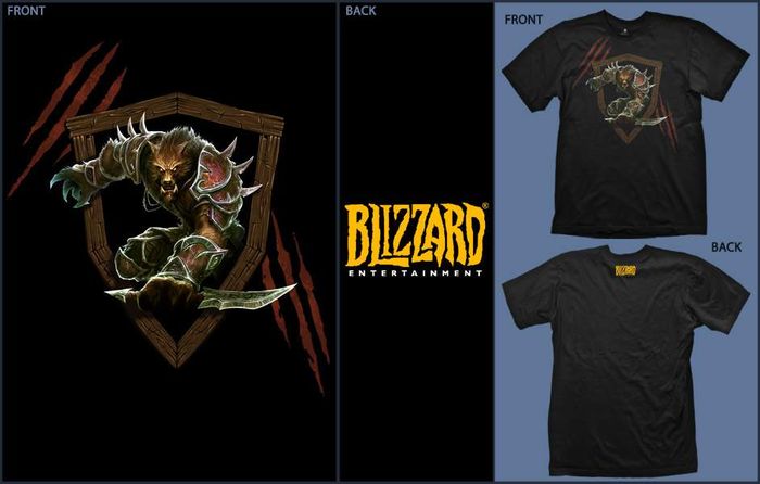 WORLD OF WARCRAFT CAMISETA CHICO WORGEN L