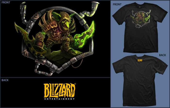 WORLD OF WARCRAFT CAMISETA CHICO GOBLIN XL