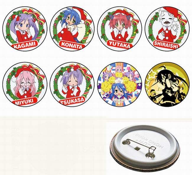 LUCKY STAR CHAPA 6CM (8 MODELOS)
