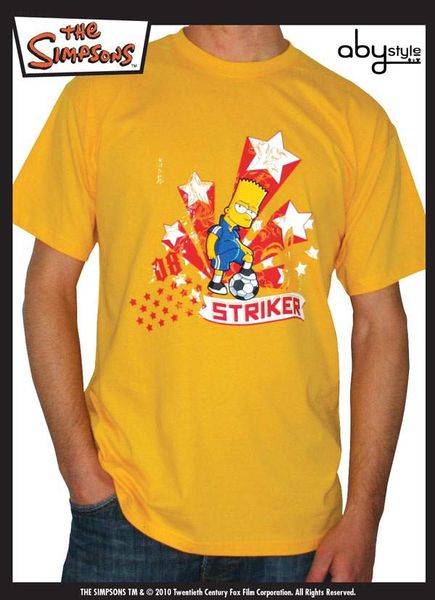 SIMPSONS CAMISETA CHICO BART STRIKER XL