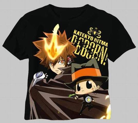 TUTOR HITMAN REBORN CAMISETA PROTAGONISTAS S