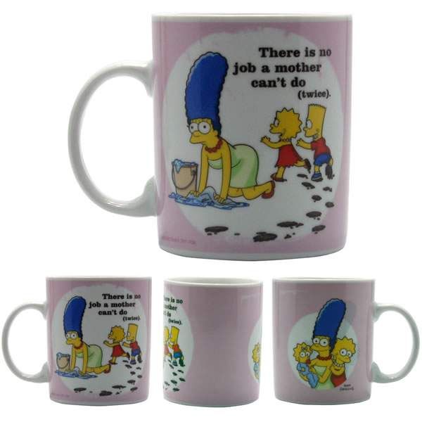 SIMPSONS TAZA CERAMICA MARGE CLEANING