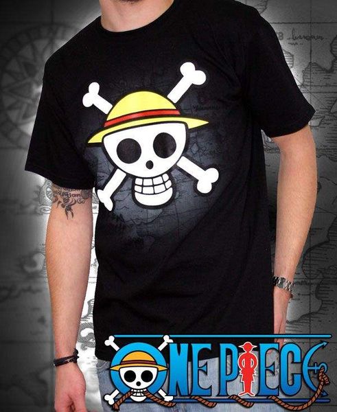 ONE PIECE CAMISETA CHICO CALAVERA CON MAPA XXL