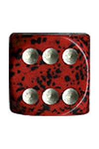 FRESA DORADA MOTEADO SET 12 DADOS 6 CARAS (16 MM)