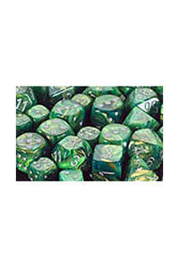 GREEN & SILVER LUSTROUS SET 10 D10