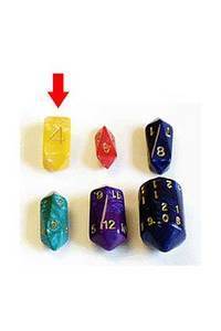 BARREL DICE 04 CARAS (DADO SUELTO)