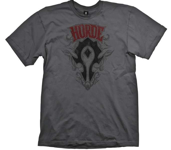 WORLD OF WARCRAFT CAMISETA CHICO HORDE CREST VERSION 3 S