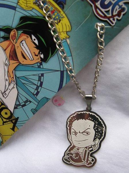 ONE PIECE COLGANTE METAL ZORO DEFORMED