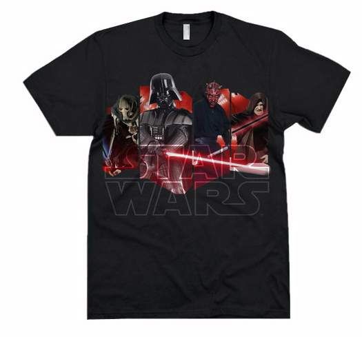 STAR WARS CAMISETA CHICO CHARACTERS XL