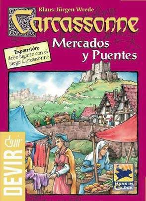 CARCASSONNE MERCADOS Y PUENTES