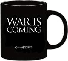 JUEGO DE TRONOS TAZA WAR IS COMING