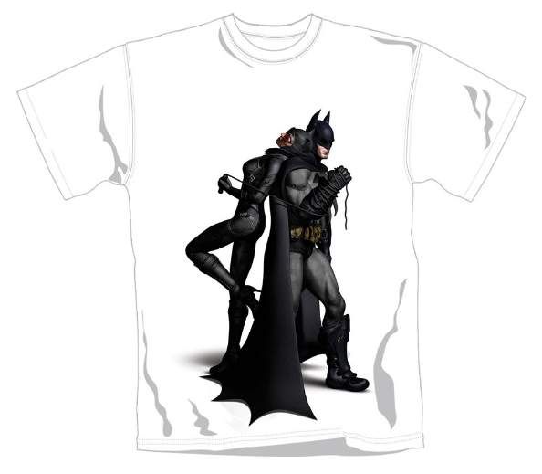 BATMAN ARKHAM CITY CAMISETA CHICO BACK TO BACK S