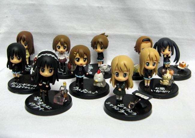 K-ON FIG 5CM DEFORMED (10 MODELOS)