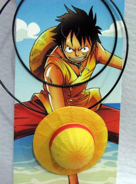 ONE PIECE COLGANTE GORRO LUFFY