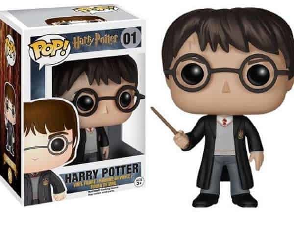 HARRY POTTER CABEZON 10 CM VINYL POP MOVIES HARRY POTTER