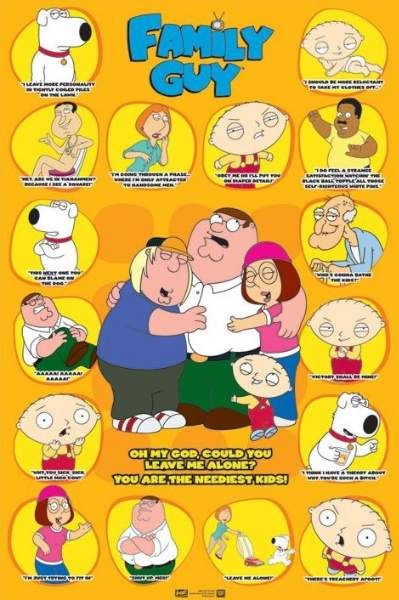 FAMILY GUY POSTER QUOTES 61X91CM