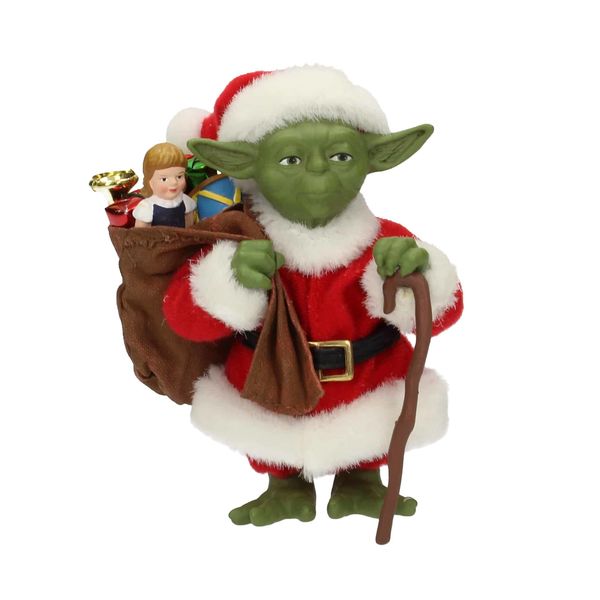 YODA SANTA CLAUS FIGURA 12 CM STAR WARS