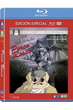 PORCO ROSSO COMBO BLURAY+DVD