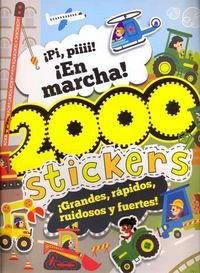 2000 Stickers Grandes Rapidos Ruidosos Y Fuertes