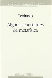 Algunas cuestiones de metafsica