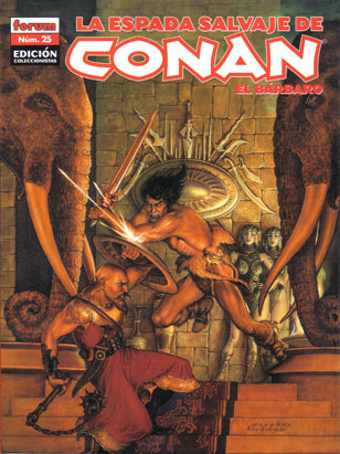 LA ESPADA SALVAJE DE CONAN Ed. coleccionistas # 25