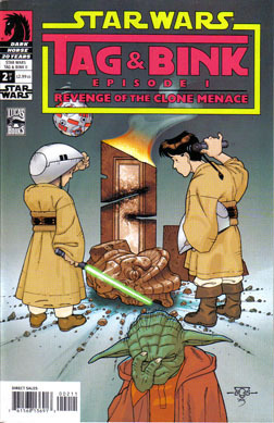 Comics USA: STAR WARS: TAG & BINK EPISODE I REVENGE OF THE CLONE MENACE # 2 (of 2)