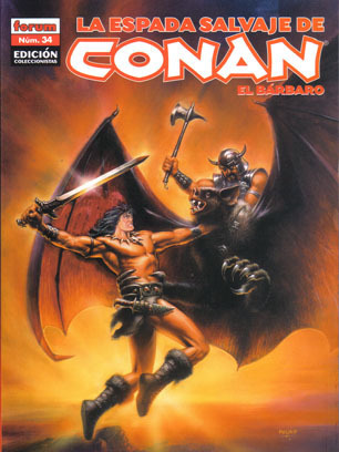 LA ESPADA SALVAJE DE CONAN Ed. coleccionistas # 34