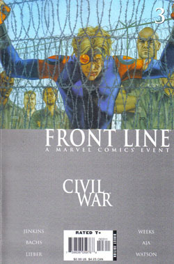Comics USA: CIVIL WAR FRONT LINE # 3