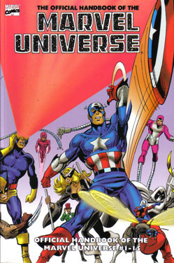 THE OFFICIAL HANDBOOK OF THE MARVEL UNIVERSE Vol. 1