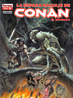 LA ESPADA SALVAJE DE CONAN Ed. coleccionistas # 26