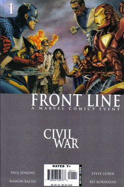 Comics USA: CIVIL WAR FRONT LINE # 1