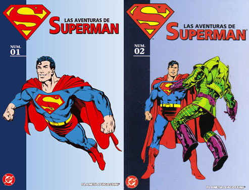 LAS AVENTURAS DE SUPERMAN (COLECCIONABLE) # 01 + 02 (de 40)