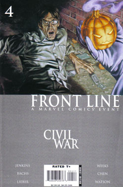 Comics USA: CIVIL WAR FRONT LINE # 4