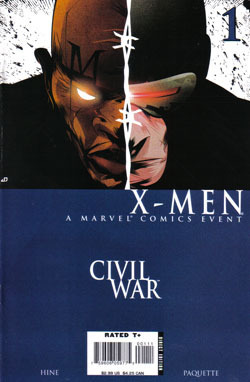 Comics USA: CIVIL WAR X-MEN # 1