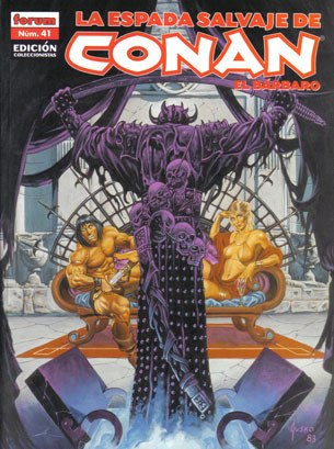 LA ESPADA SALVAJE DE CONAN Ed. coleccionistas # 41