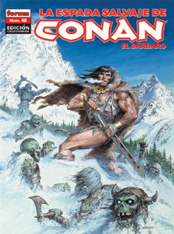 LA ESPADA SALVAJE DE CONAN Ed. coleccionistas # 48